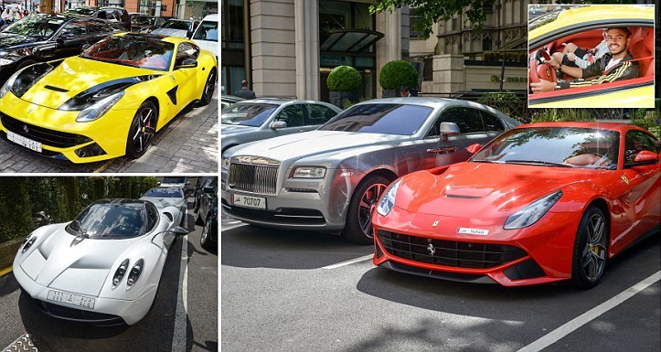 Supercar Padati London Ketika Panas Terik Landa Timur Tengah